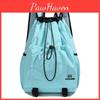 Double Colour Tone Spacious Adjustable Drawstring Oxford Backpack Breathable