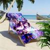 Dragon Ball Super Print Beach Towel, Large Soft Quick Dry Towel for Beach Camping Swimming