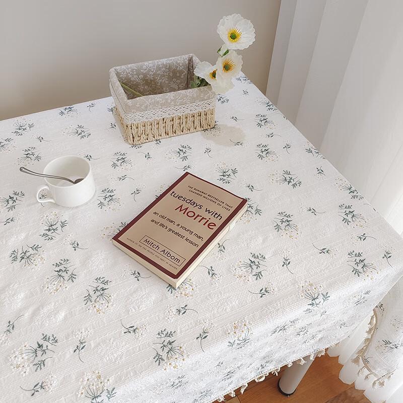 Daisy Pattern Disposable Tablecloth - 100x160cm