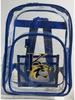 Transparent Waterproof Double Shoulder PVC Backpack - Large Capacity Student and Travel Bag for Kids