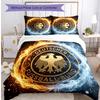 Germany Football Printed Bedding 3 Piece Set Cozy Breathable Bed Cover Set As Housewarming Holiday Gift