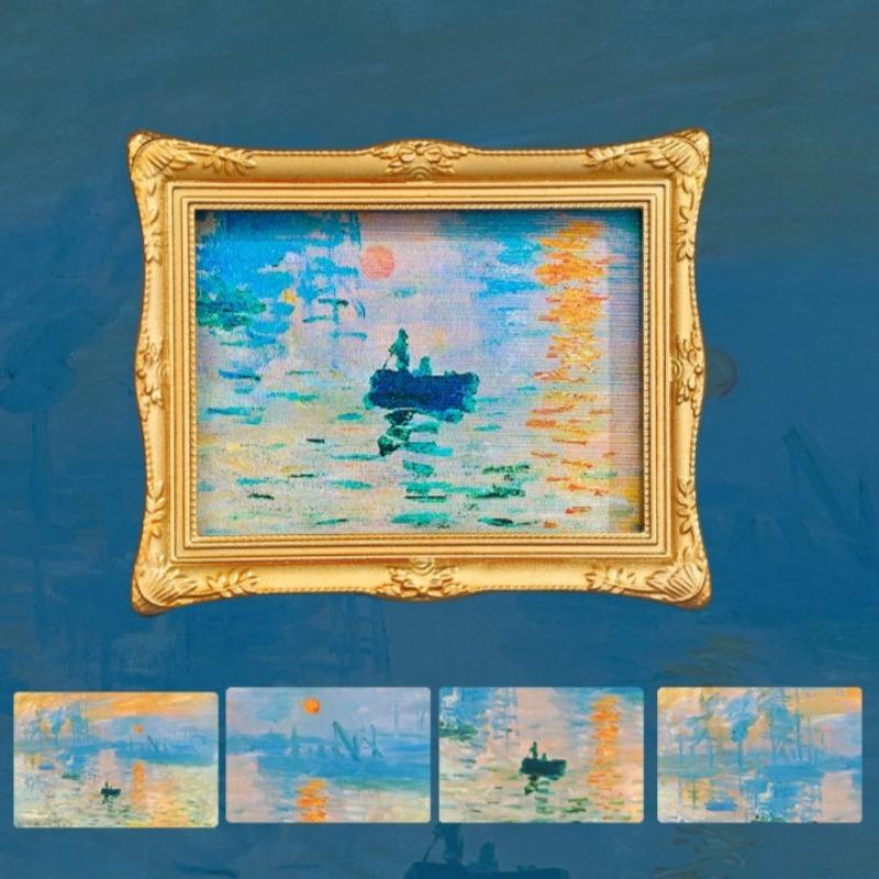 

Vincent van Gogh Paintings Fridge Magnets Sunflowers Impression Sunrise Starry Night Fridge Stickers Home Decor Wedding Gifts