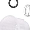 4PC Pool Pump Replace Part For Models 58397 58515 58516 58634 Sand Filter Cover Basket O-ring Kit Enhanced Filtration Efficience