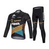 Maglia da Ciclismo Uomo Donna Manica Lunga Traspirante Abbigliamento Performance Ciclismo su Strada Mountain Bike