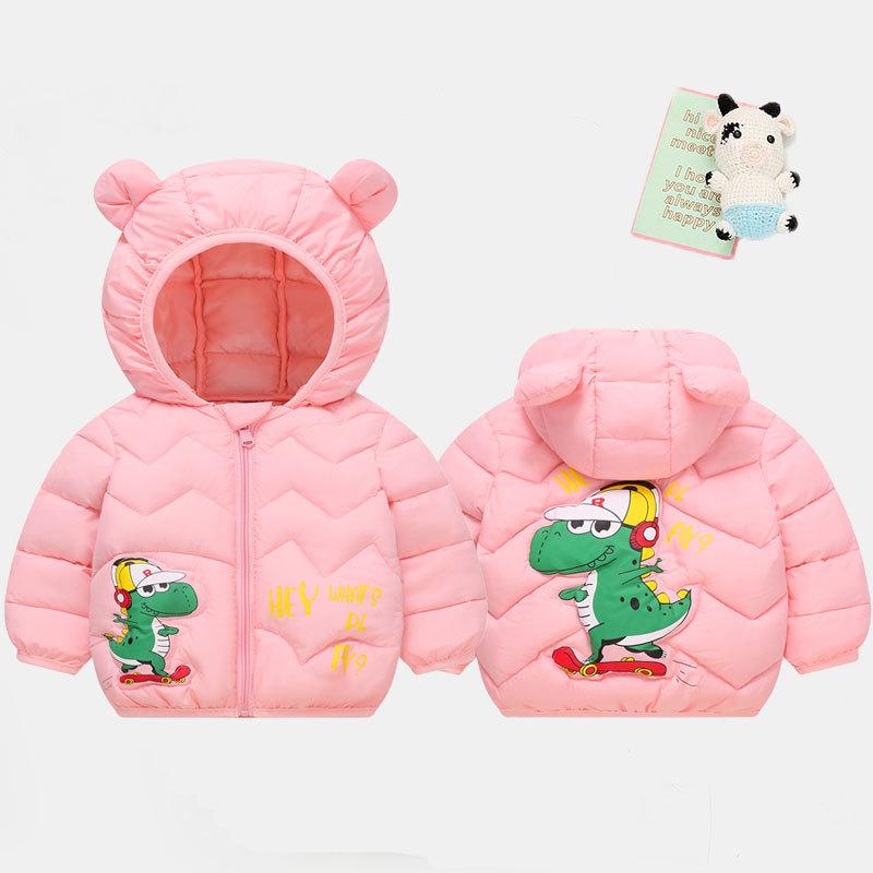 

Зимняя Новинка для Девочек Детская Хлопковая Одежда Теплые Пальто 120