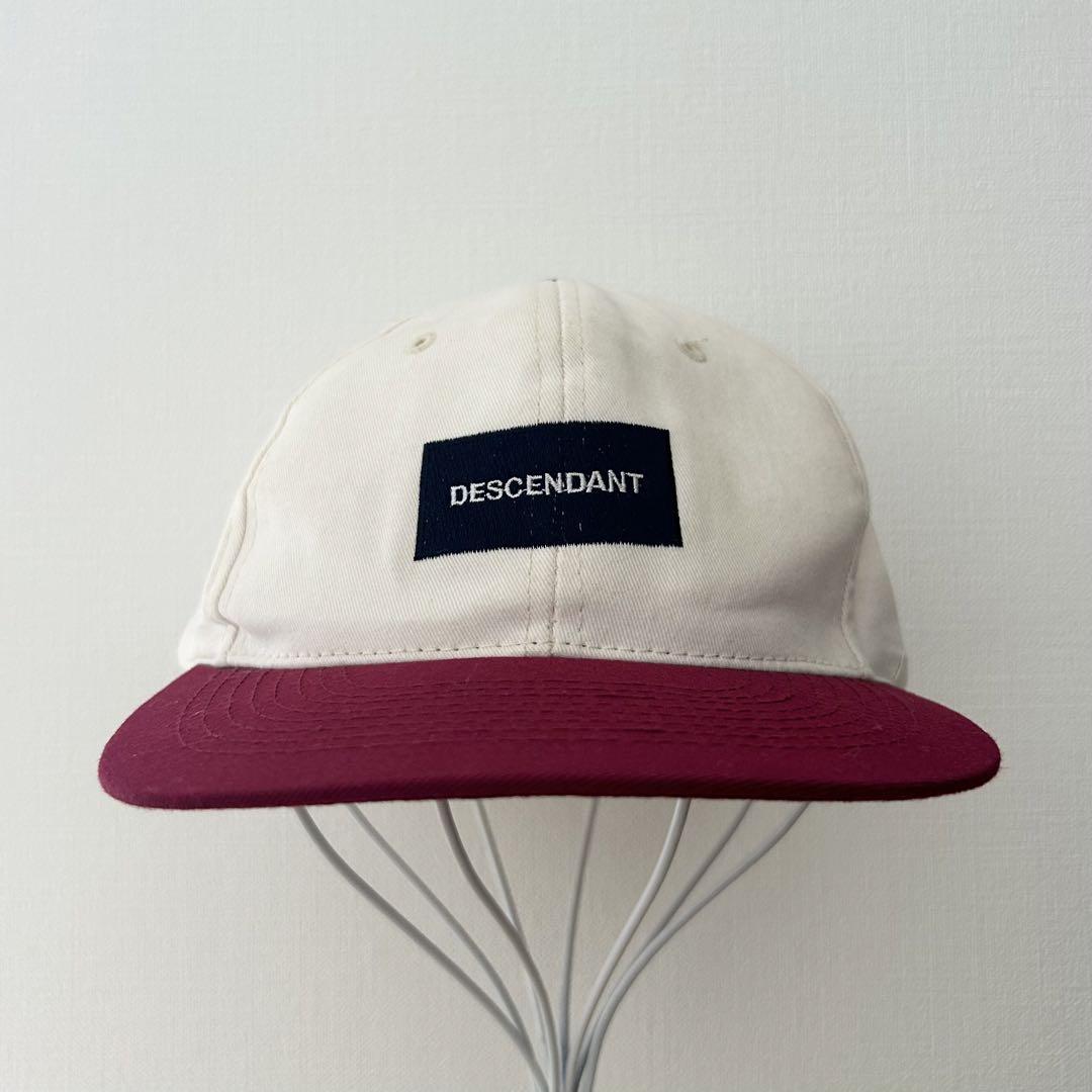 

[USED] DESCENDANT Trucker Cap with Leather Belt and Two-Tone Box Logo