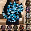European & American Multi-color Camouflage Hoodie with Patch Pockets (H10552)