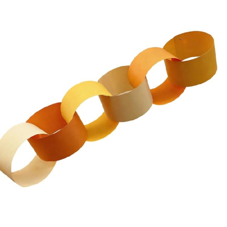 100Pcs Cheerful Rainbow Paper Chains Safe And User Friendly For Children Birthday Parties And Classroom Decors