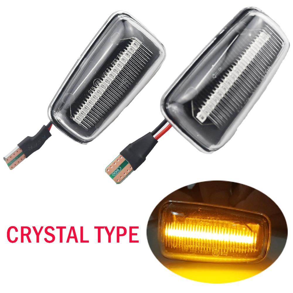 Turn Signal Lamps Side Marker Lights Lateral LED For Peugeot 306 106 406 806 Citroen XM ZX Break Xsara Xantia Fiat Flashing Car