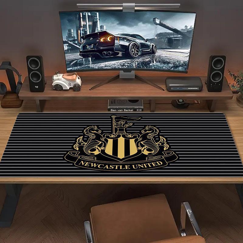 Newcastle United FC Print  Cushion Non-slip Laptop Tablet Big Mousepad XXL Mat Mini PC Playmat With Lock Edge