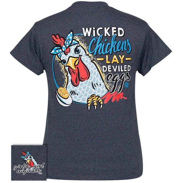 

New GIRLIE GIRL T Shirt WICKED CHICKEN XL