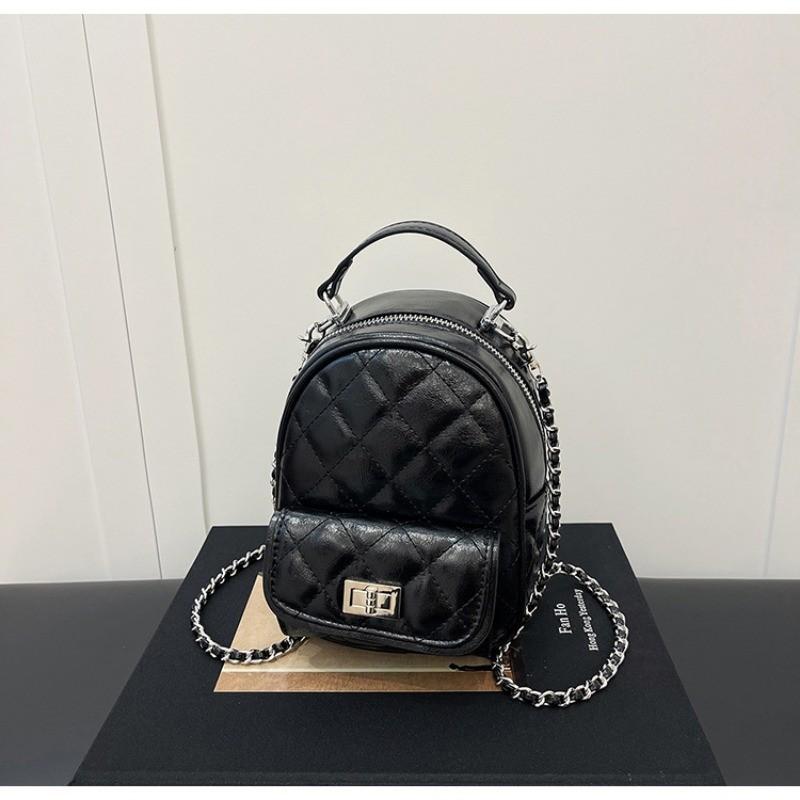 IELGY All-Match Chain Backpack Summer Mini Small School Bag