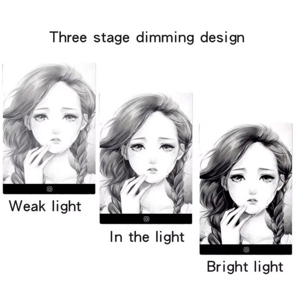 Three Level Dimmable Led Light Pad Brightness Adjustable Led Drawing Copy Board Painting