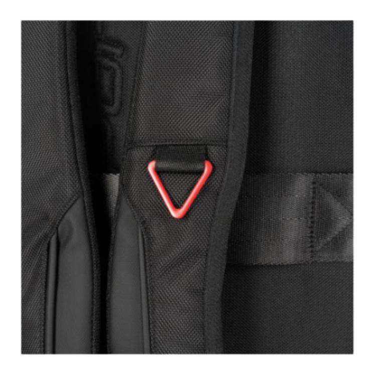 Jordan 33L Large Capacity Comfortable Casual Lightweight Backpack Unisex Backpack Black Red JD2623009AD-003