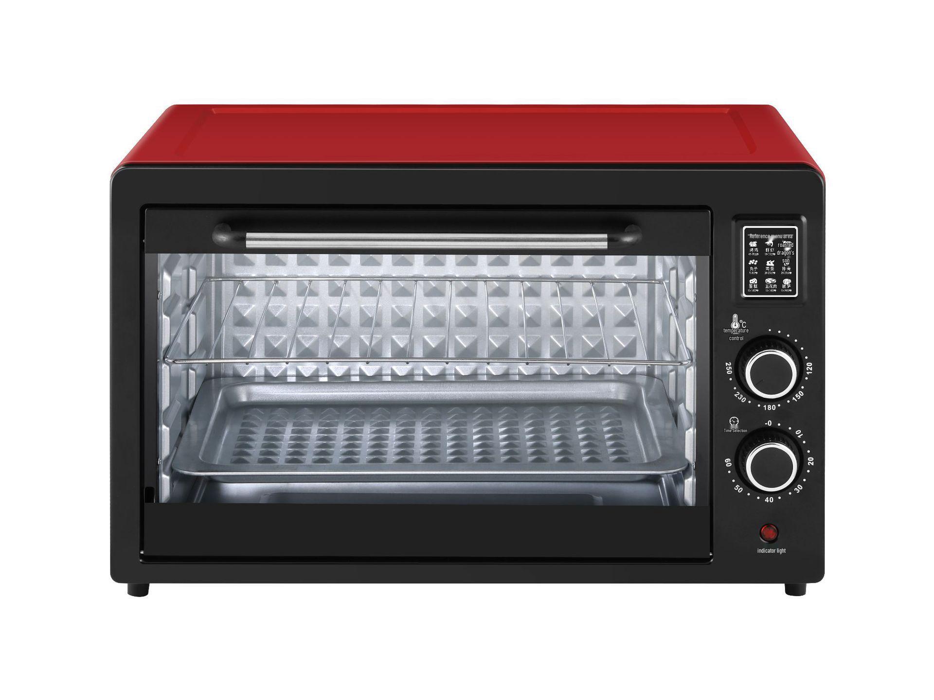 

Многофункциональная электрическая двухъярусная духовка большой вместимости