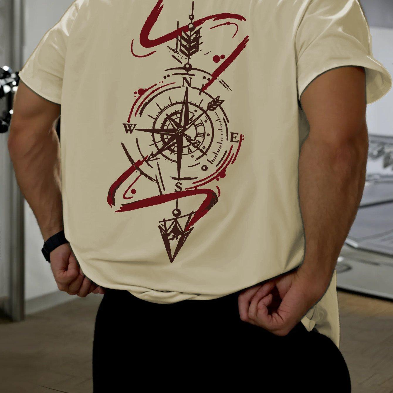 

Summer New Style Cotton Casual Printed Tshirt for Outdoor Urban Y2K Mens Casual Sports Breathable Mens Shortsleeved Tshirt S
