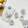 Drip Glue Mobile Phone Airbag Holder Women Adhesive Type Stretchable Stable Portable Korean Ins Style Pearl Gemstone