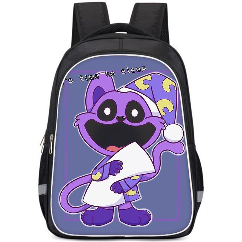 Przestronny plecak szkolny Smiling Critters o dużej pojemności dla dzieci Lekki materiał Oxford