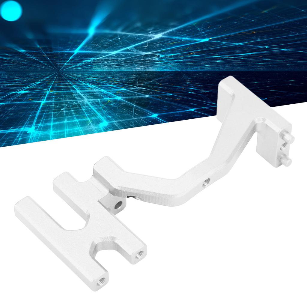 Steering Servo Mount Aluminum Alloy Wear Resistant Lightweight Servo Bracket for Replacement