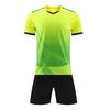 New football jersey set Student sports games Adult children's short-sleeved football jersey Printing number Wholesale