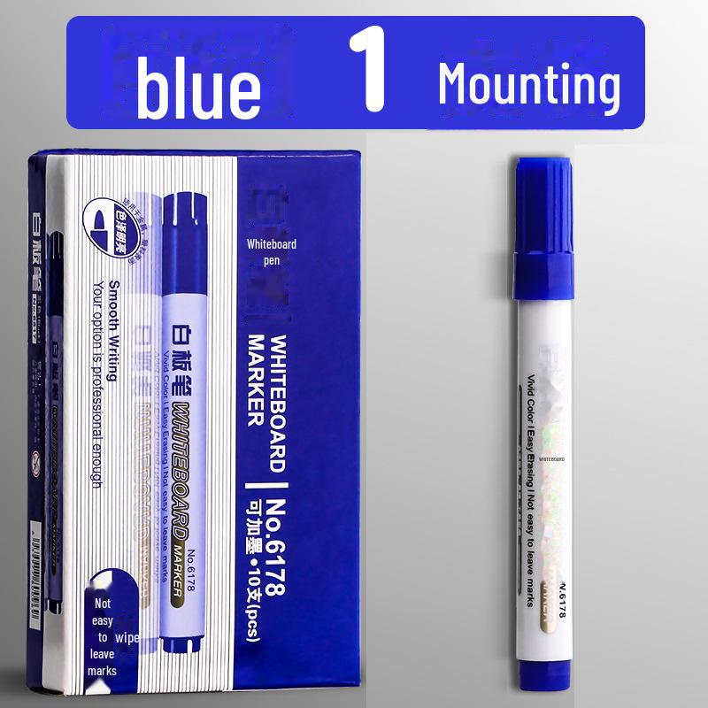 

Набор стираемых нетоксичных маркеров для белой доски: Черный, красный, синий — идеально подходит для учителей и детей