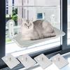 Cat Bed with Suction Cups Cat Pet Bed [Hammock] (Weight Capacity 25kg) - Sunbathing, Foldable, Washable,