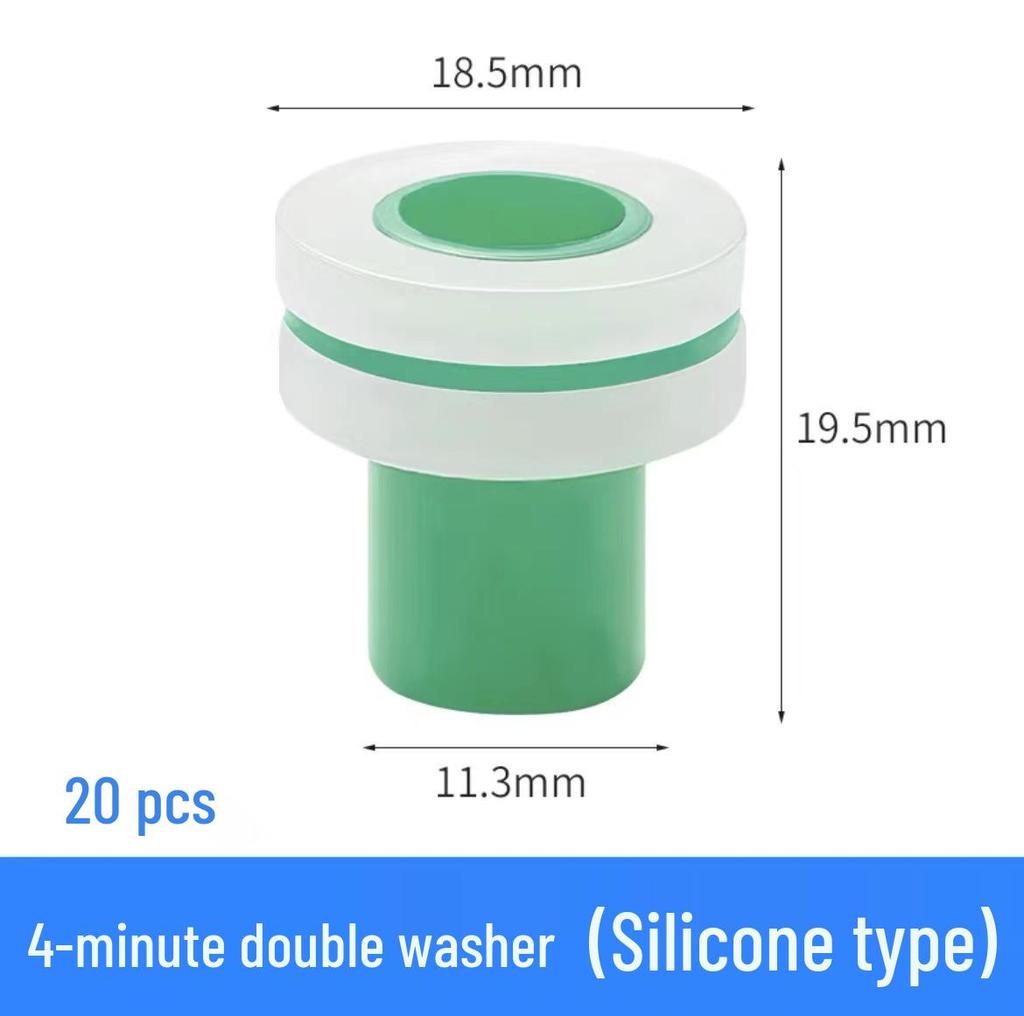Thickened Silicone Pad for 4-Point Faucet Sealing - No Raw Tape Needed, High Temp Resistant