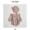 Clearance: Korean Baby Rompers - Deer & Floral Ruffles for Autumn