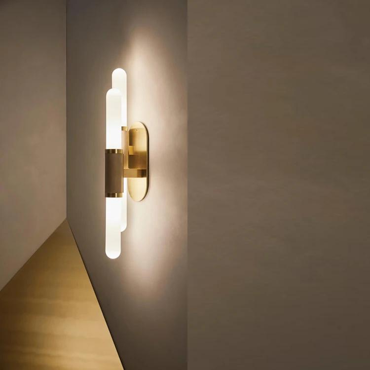 Modern Sconce Wall Light For Living Roon Home Decor Wall Lamp For Bedroom Nordic Long Wall Lights Fixture