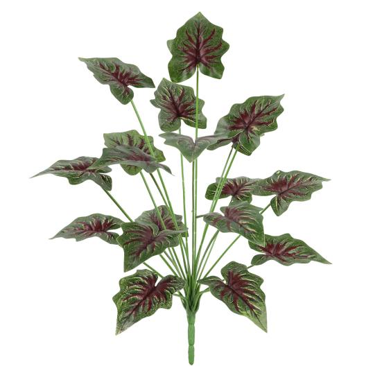 Artificial Green Plants 18 Fork UV Resistant Realistic Fake Monstera Greenery Wedding Party Indoor Outdoor Garden Faux Plants Decoration