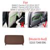 Für BMW F10 F10 F06 F07 F02 Auto-Rücksitzlehnen-Panel Leder-Rückenlehnen-Aufbewahrungstaschen-Abdeckung Zubehör für BMW 5 6 7 Serie 520 630 740