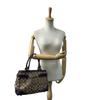 Used COACH Handbag Hamptons Signature CarryallHandbag beige/purple canvas/leather Women