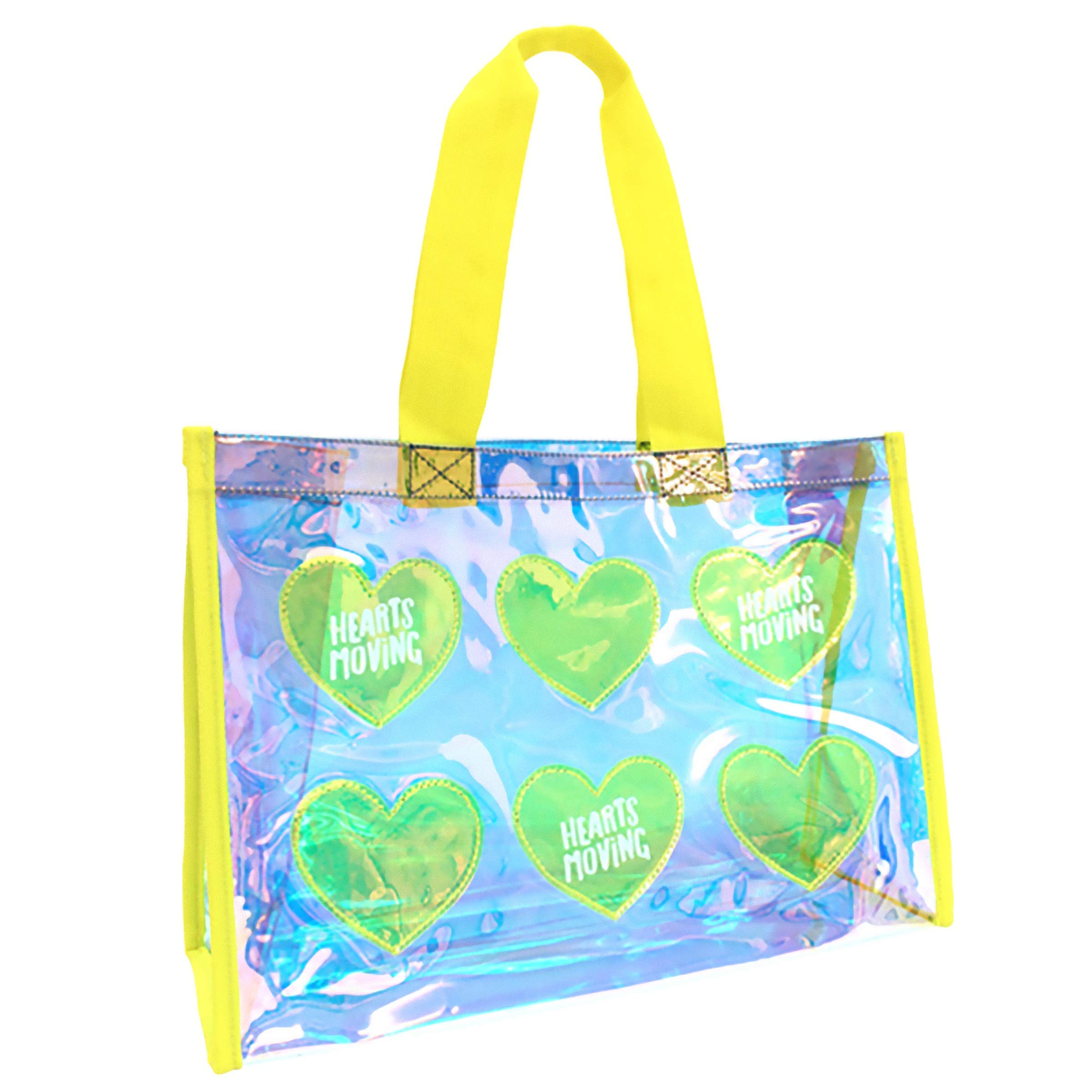 

Takanami Create Hologram Tote Bag Mini Heart Lemon Pool Bag [082579]