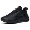 Anta Cushioning Slip Resistant Abrasion Resistant Low top Running Shoes Women's Black 122245571-9
