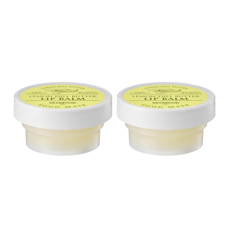 Citronovo-koprové máslo Potravinová maska Balzám na rty 21g