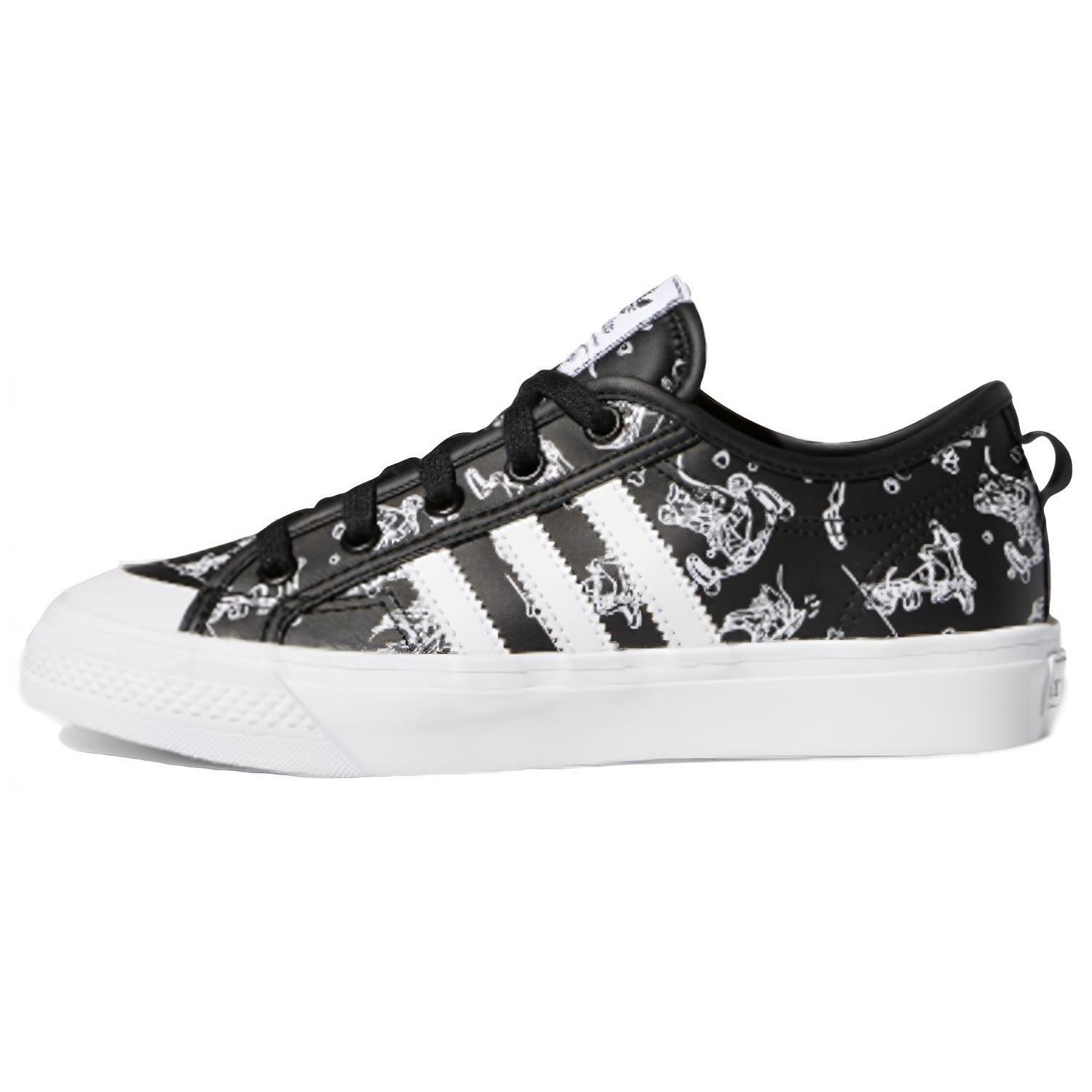 (GS) adidas x Disney Nizza J Sport Goofy Pack - Black Kids FW9596 EU 36