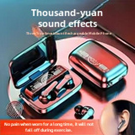 Auriculares Inalámbricos Bluetooth F9 con Reducción de Ruido: Diseño dual in-ear para deportes, música, juegos y rendimiento de baja latencia