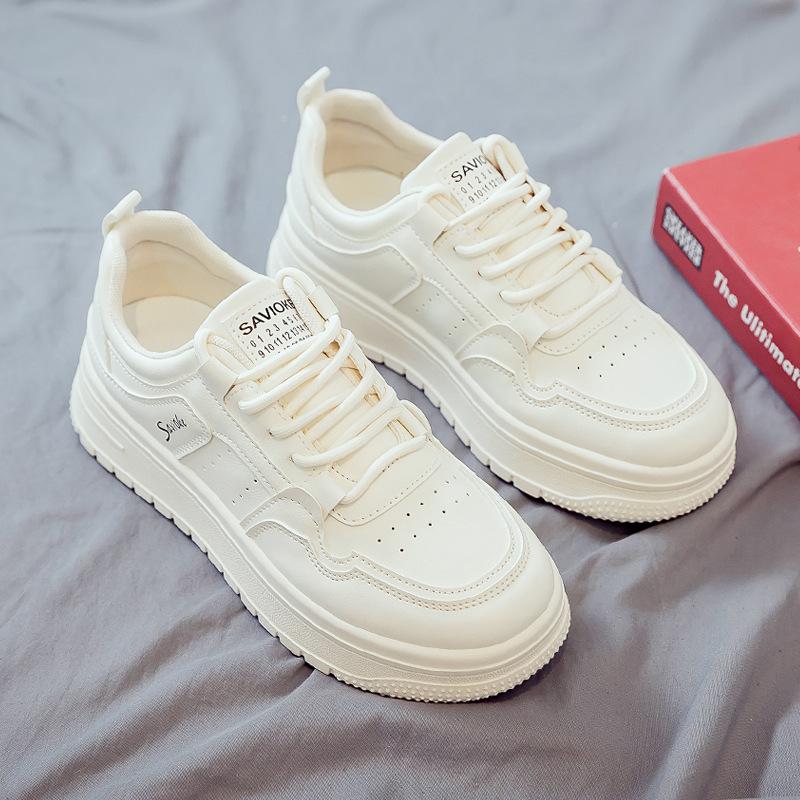 Spring Women's Shoes New Versatile Sports Casual Dad Shoes Board Shoes Autumn Breathable Soft Sole Spring and Autumn