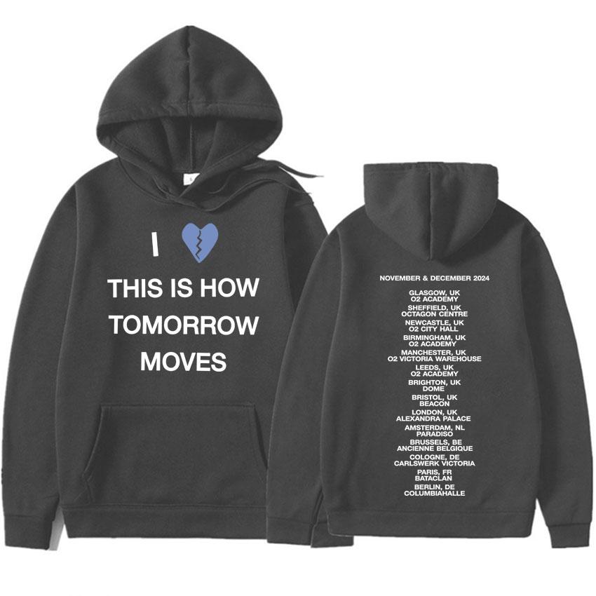 Beabadoobee I Love This Is How Tomorrow Moves Hoodies Mens Fashion Long Sleeves Y2k Clothing Pullovers Sweatshirts