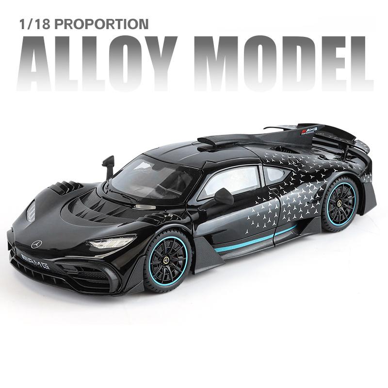 

1:18 Mercedes-Benz ONE AMG Supercar Alloy Model Car Toy Diecasts Casting Sound and Light Car Toys For Children Vehicle
