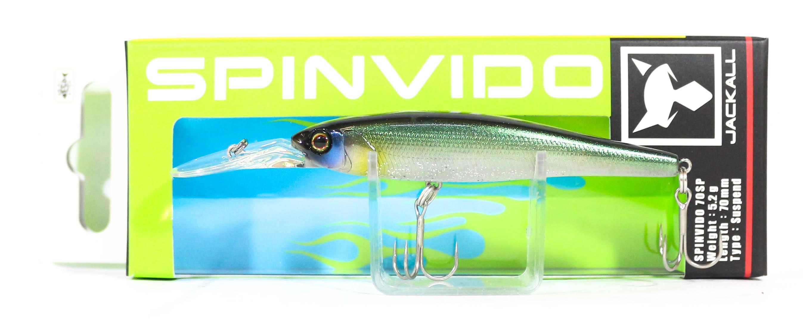 

Jackall Spinvido 70SP Подвеска Приманка Марухата Темный Гром Серебро (6780)