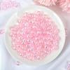 Acrylic Solid Color Round Beads for DIY Jewelry Bracelet Making