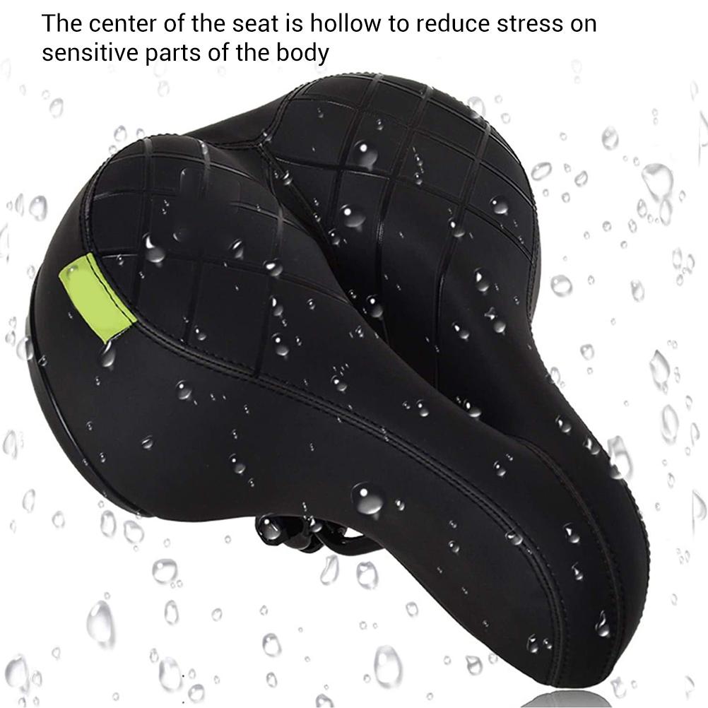 Curea Lată Moale pentru Bicicletă Design Antishoc Fund Mare Confort Extra Șa Bicicletă Potrivită MTB Munte