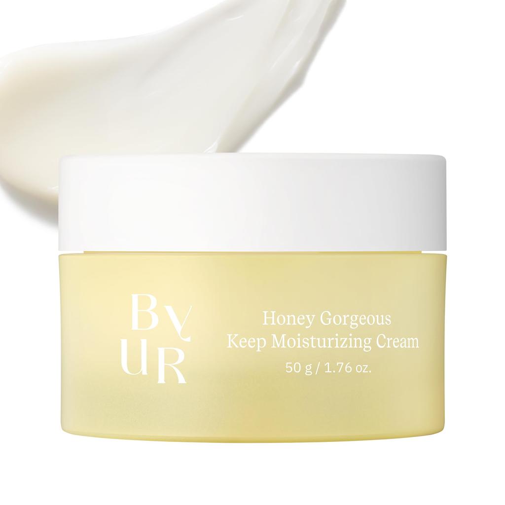ByUR Moisturizing Pore Care Face Cream with Plump Fermented and Niacinamide for and Dry Skin Honey, Honey, Moisturizing, Anti-Aging,