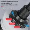 Ratchet Screwdriver Set Dual-Purpose Short Shaped Radish Head Screwdriver High Hardness Labor-Saving Screwdriver Diy Tools