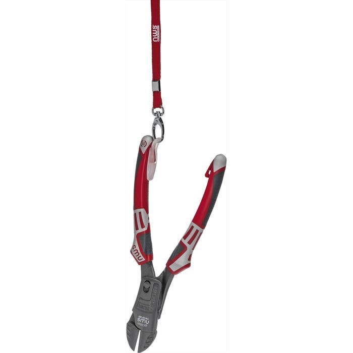 Pince coupante diagonale à forte démultiplication avec facette NWS 138-69-200 200 mm 1 pc(s)