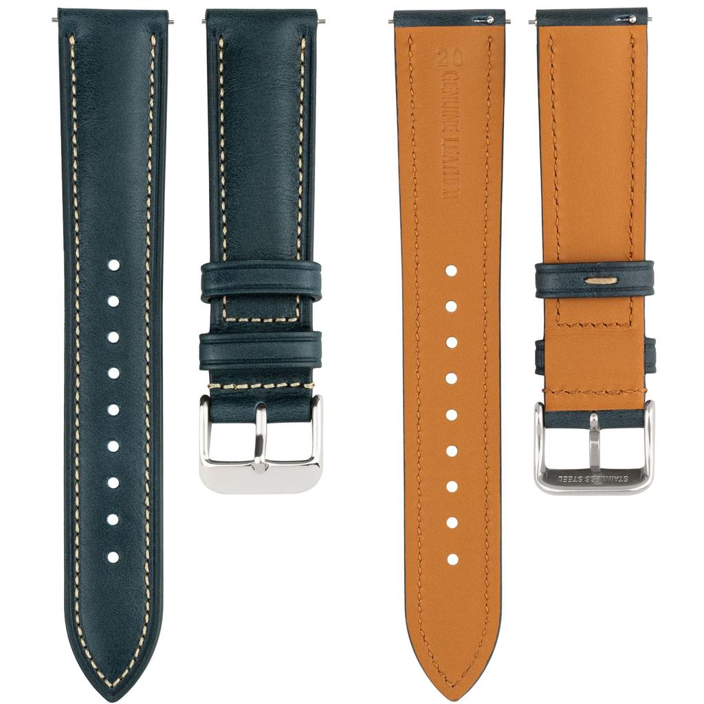 Quick Release Oil Wax Genuine Leather Watch Strap Replacement for Huawei Watch GT 2 GT 3 GT 4 GT 5 Watch 3 Pro Smart Watch