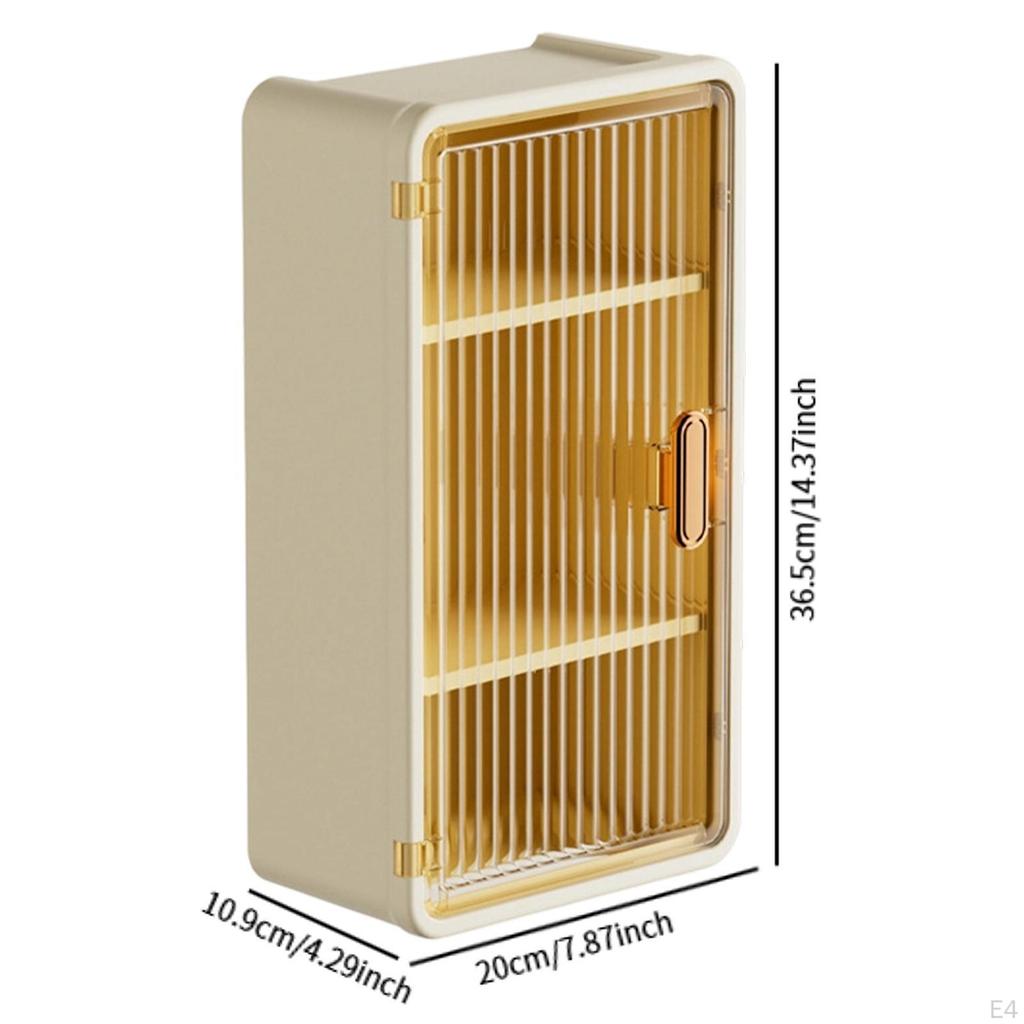 Tissue Holder Bathroom Storage Rack Versatile Simple Box Paper Towel Dispenser for