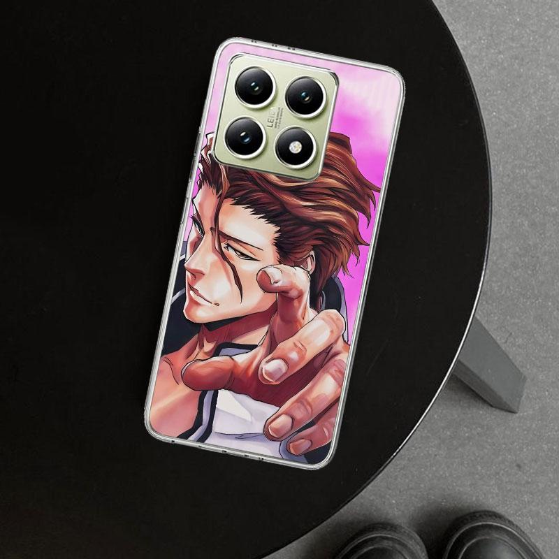Aizen Sousuke Bleach Phone Case Cover for Xiaomi Redmi Note 15 14 13 12 11 Pro Plus 14S 12S 11S 11T 11E 10S 10 Customized Fundas