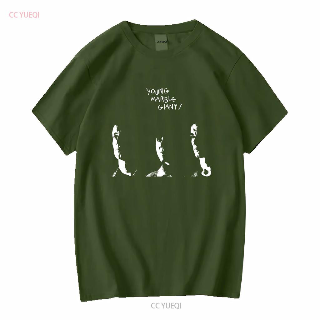 Young Marble Giants T Shirt Post Punk Vintage Washed Stylish Breathable Stretched Versatile Fashion Casual Unisex Streetwear